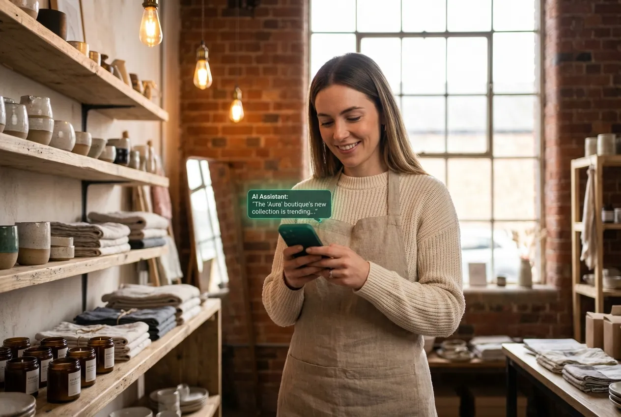 Visibilité IA pour commerces locaux et réseaux retail